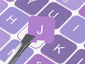 keyboard letter stickers