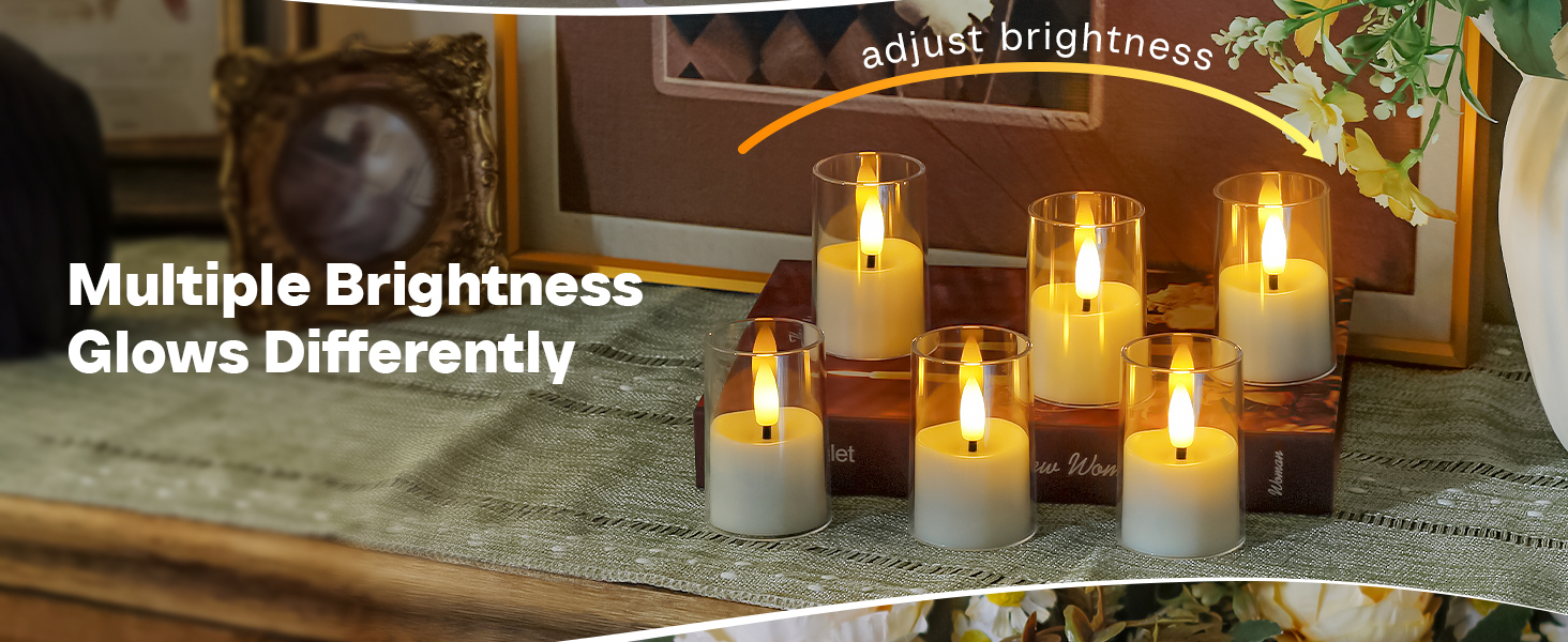 flameless tea light candles