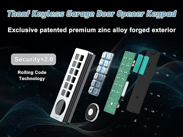garage door keypad
