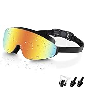 ORANZI Kids Swim Goggles, Polarized Swimming Goggles for Kids, Wide View Anti-Fog No Leaking Swim...