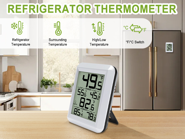 refrigerator thermometer fridge thermometer freezer thermometer thermometer for refrigerator