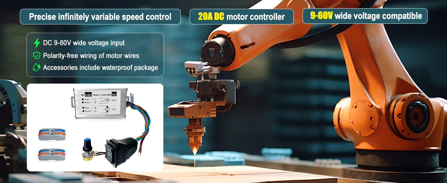 DC Motor Speed Controller a+