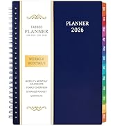 2026 Planner - Planner 2026, 2026 Planner Weekly and Monthly with Tabs, Jan 2026 - Dec 2026, 6.25...
