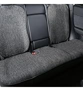 TOPABYTE Rear Car Seat Covers Custom Fit for Tesla Model Y 2020-2024 Breathable Interior Seat Cus...