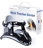 Neck Stretcher Cervical Traction, Adjustable Neck Traction Device, Neck & Shoulder Pain Relief, N...
