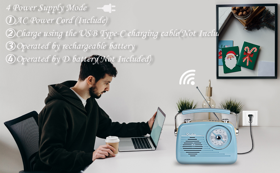 portable radio Bluetooth speaker