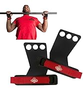 Bear Grips 2, 3 and No Hole Carbon Hand Grips for Cross Training | Padded Wrist Straps | Ultra Th...