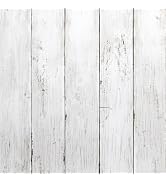Abyssaly White Wood Shiplap Peel and Stick Wallpaper Farmhouse Wallpaper Waterproof Self-Adhesive...