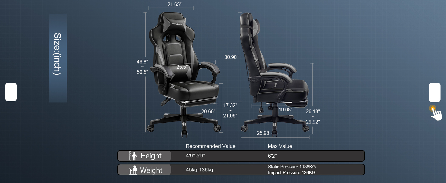 GTPLAYER Gaming Chair