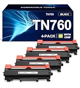 TN760 Compatible Toner Cartridge Replacement for Brother TN760 TN730 for Brother Printer HL-L2350...