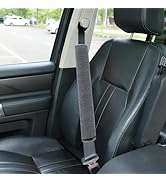 Amooca Soft Faux Fur Universal Fit Seatbelt Cover Car Truck SUV Airplane Seat Belt Shoulder Pad f...
