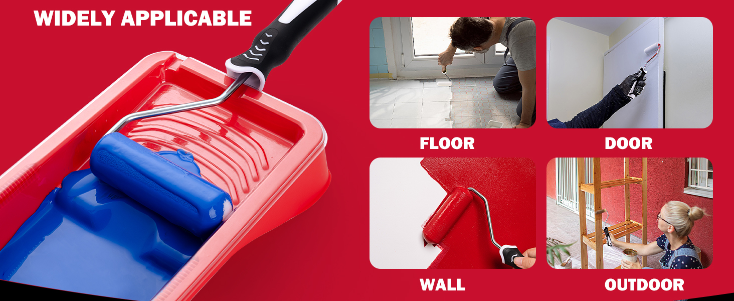 small rollers for painting, 4 inch paint roller kit, mini roller covers