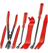 Keze 7 Pcs Auto Trim Removal Tool Kit for Car Panel Dashboard Door Clips and Upholstery with Plas...