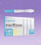 Amplim Early Pregnancy Test Early Detection, FSA HSA Eligible, Early Result 6 Days Sooner, HCG St...