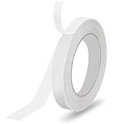 Krisler Heavy Duty Double Sided Hem Tape for Pants Clothes (0.5in*100ft)