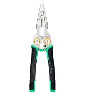 8-in-1 Wire Stripper, Multifunctional Wire Stripper Crimper Cable Cutter Pliers, Professional Wir...