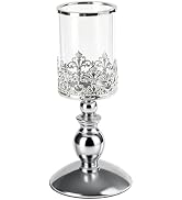 Silver Candle Holder 6341-Small