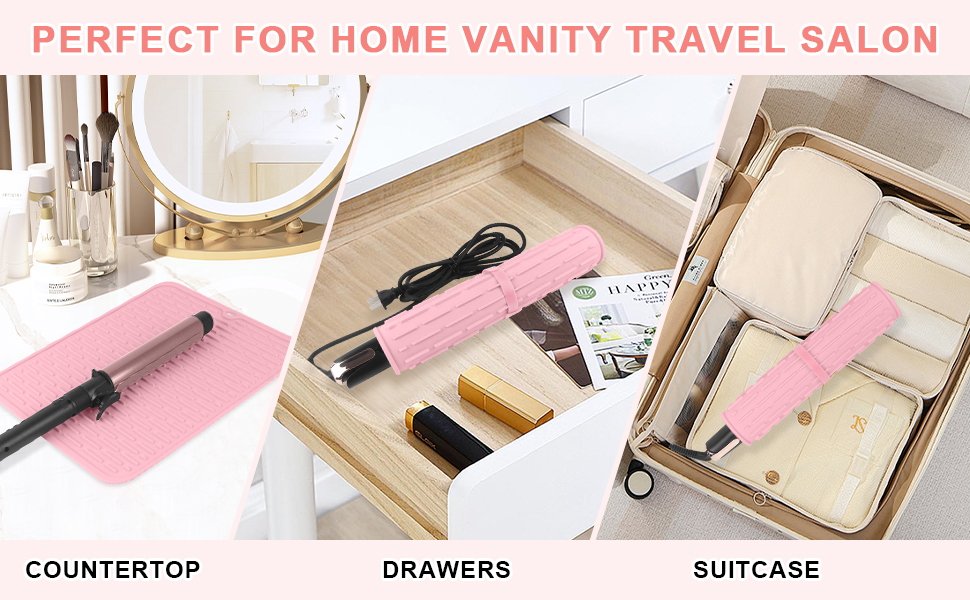 mat for hot hair tools