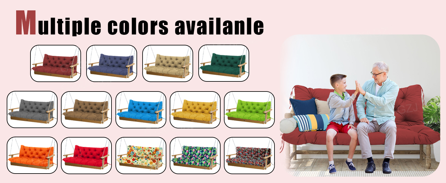 porch swing cushion 60 inches