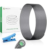 Creality Official PTFE Tube 4M for 1.75mm Filament, Low Resistance Star-Shaped Inner Channel Tefl...