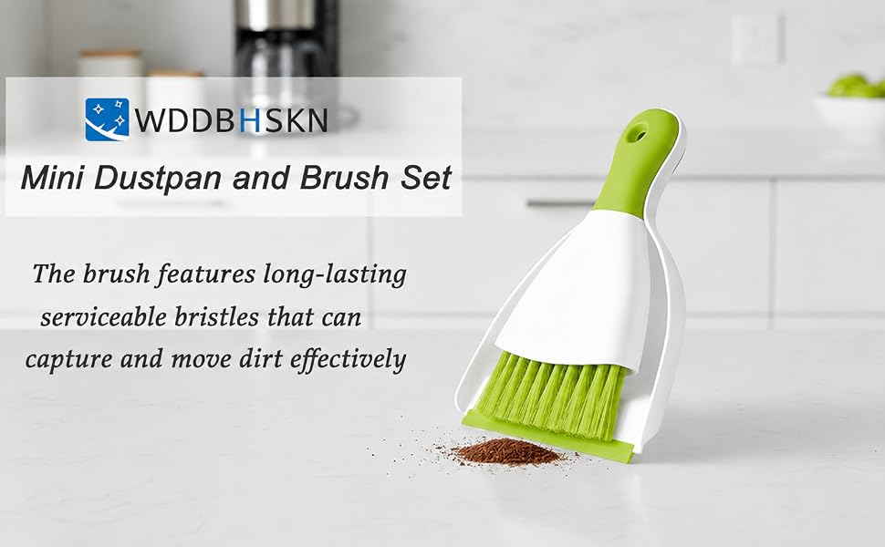 Small Dustpans and Brush Set for Home Cleaning, Sofa,Desk,Guinea Pig Cage,Cat Litter, etc.