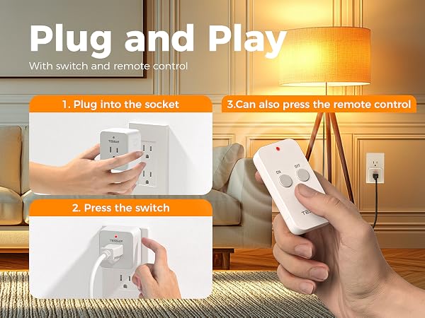 remote light switches wireless