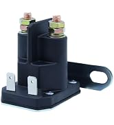 Starter Solenoid Compatible with Hustler 606445, Fits Raptor XL & FasTrak Models, Durable Metal R...