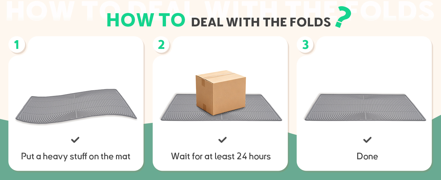 HOW TO DEAL WITH THE FOLDS