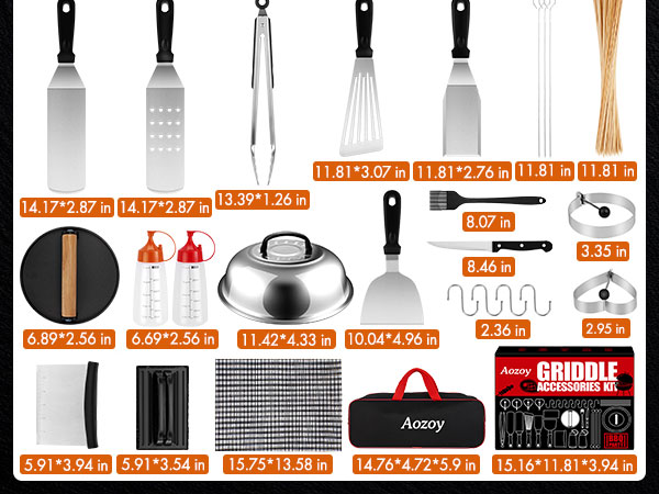 Griddle Accessories Kit