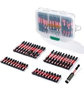 Geinxurn Multi Impact Screwdriver Bits Set, 41pieces Magnetic S2 Steel Multi Phillips/Square/Torx...