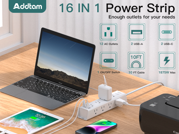 desktop power strip
