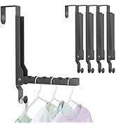 Over The Door Drying Rack Upgraded Model, Space Saving Collapsible Over The Door Hooks, Portable ...