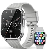 Smart Watches for Men Women, 1.85'' AMOLED HD Fitness Tracker with 100+ Sports Modes, Smartwatche...