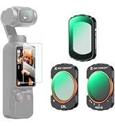 K&F CONCEPT FD161 Magnetic Effect & ND & CPL Filter Set Compatible with DJI Osmo Pocket 4/3, Xtra...
