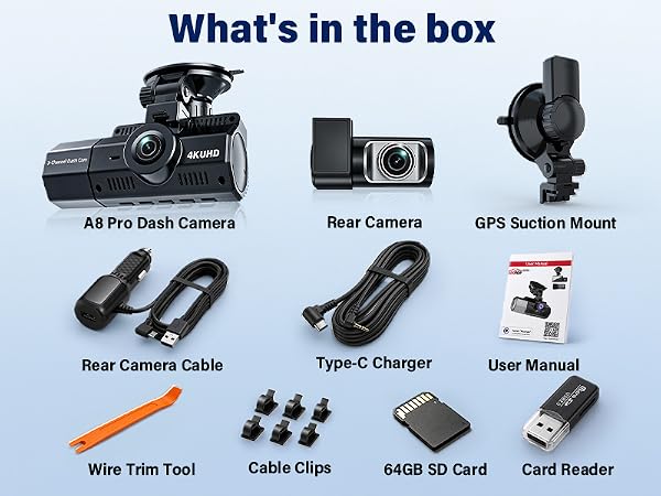 Available for use dash cam