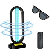 Feefir UV Light Sanitizer,4-Speed Timing and Remote Control UVC Home Disinfection Device,Portable...