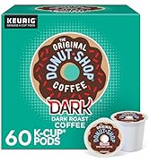 The Original Donut Shop Dark Keurig Single-Serve K-Cup Pods, Dark Roast Coffee, 60 Count, (6 Pack...