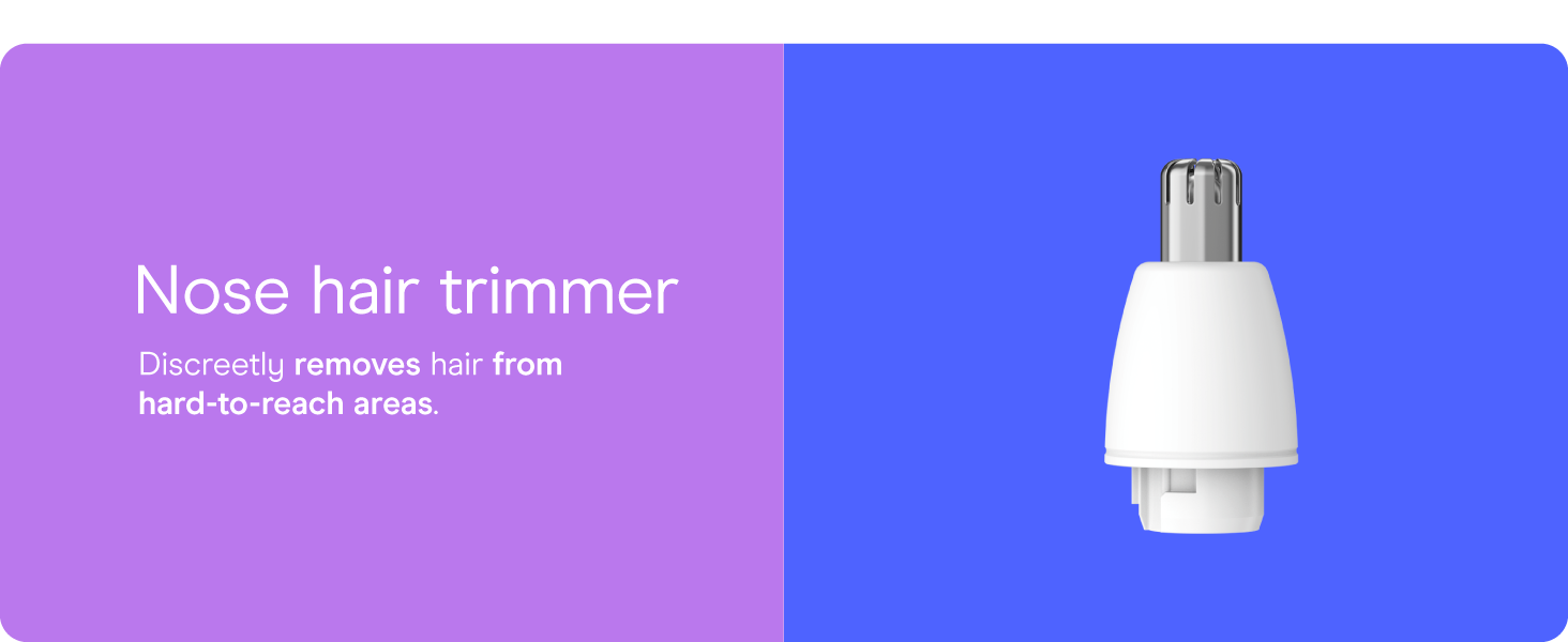 Conair girlbomb shaver trimmer nose facial hair women ladies ear portable light brow rechargeable