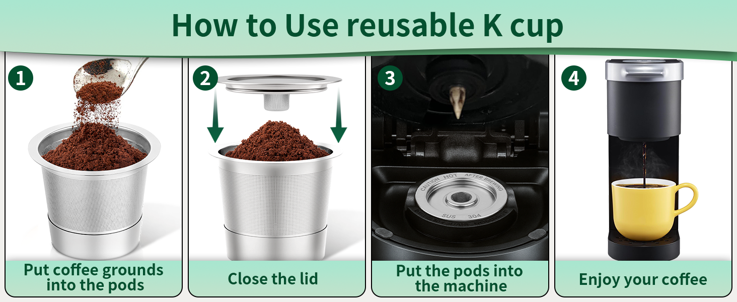 metal keurig reusable k cup