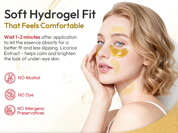 Soft Hydrogel Fit That Feels Comfortable