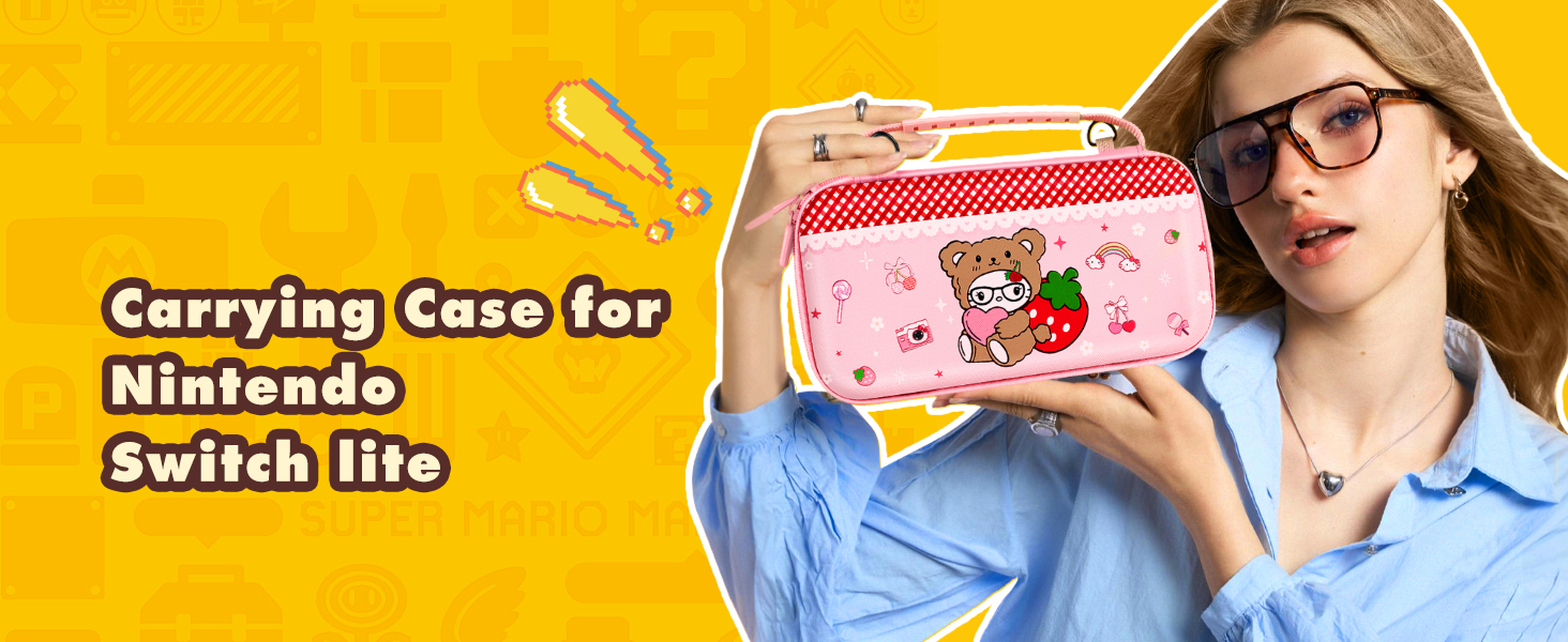 Gurgitat 6in1 Kits Accessories Bundle for Nintendo Switch Lite 2019