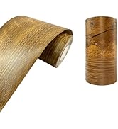 Teemall 10M Wood Grain Removable PVC Waterproof Border Wall Decor Self Adhesive Kitchen Bathroom ...