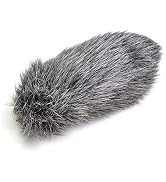 Microphone DeadCat for Rode VideoMic GO On-Camera Microphone. Bestshoot Windscreen Blocker Protec...