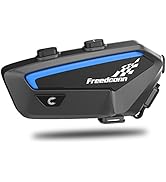 FreedConn Helmet Bluetooth Headset, FX 2-10 Riders Intercom Motorbike Helmet Communication System...