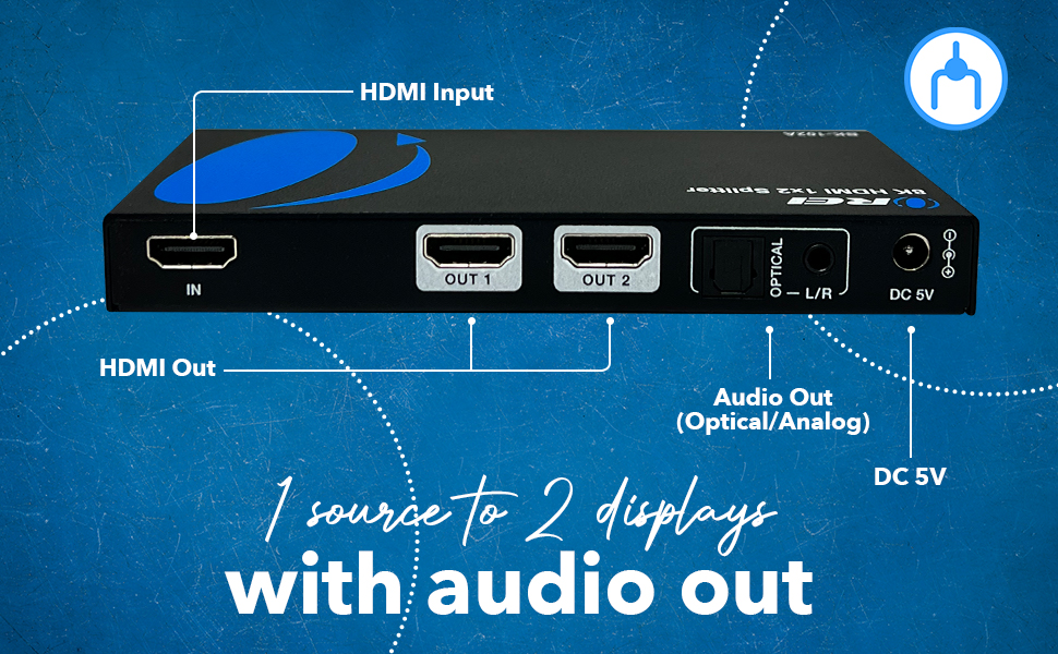 HDMI Splitter 1x2