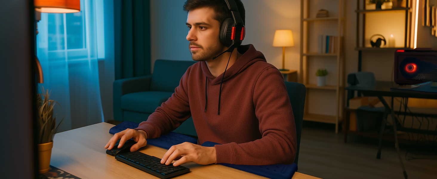 desk elbow support