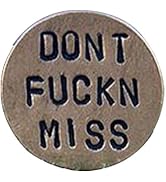 1Pc Brown Funny Golf Ball Marker for Men Adult Humor Novelty Golf Ball Markers with Funny Words U...