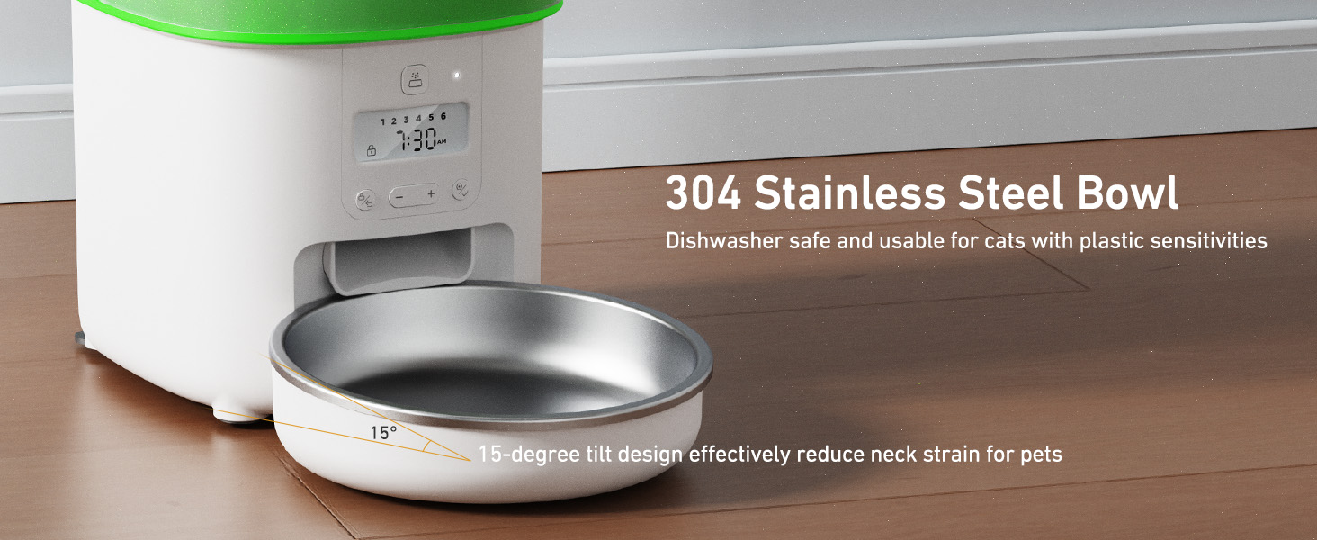 automatic cat feeder autoamtic cat food dispenser pet feeder