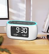 ALARM CLOCK RADIO WITH NIGHTLIGHT