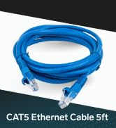 STEREN Ethernet Cable 5 Ft - CAT5 Ethernet Cable - CAT5e Ethernet Cable - Ethernet Cable CAT5e - ...
